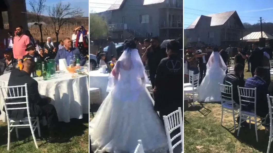 Nuntă cu 300 de persoane și invitați izolați din cauza epidemiei de coronavirus