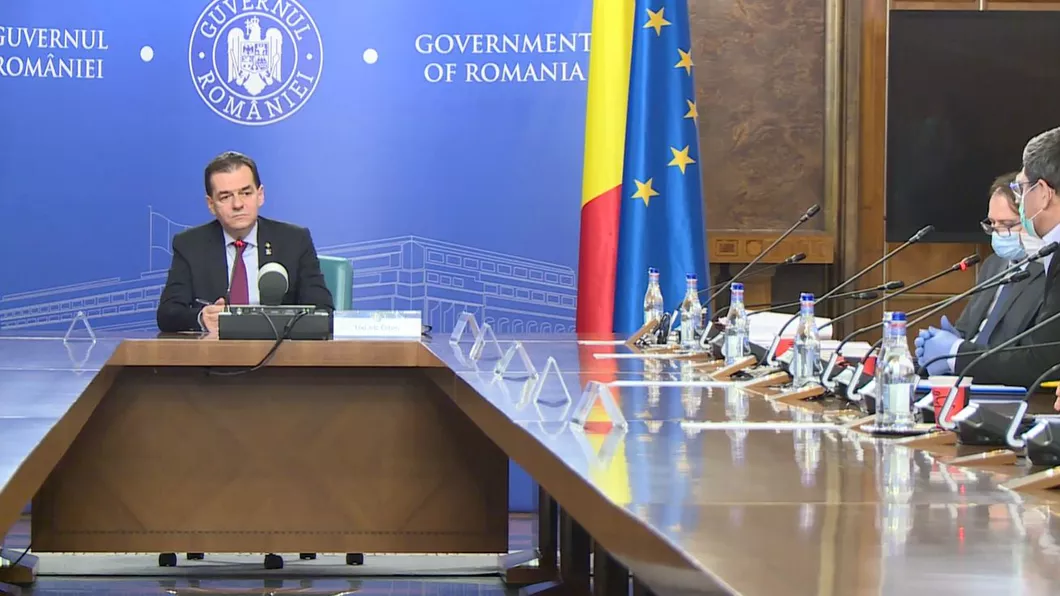 Ședință de Guvern. Florin Cîțu clarificări privind plata ratelor - LIVE VIDEO UPDATE