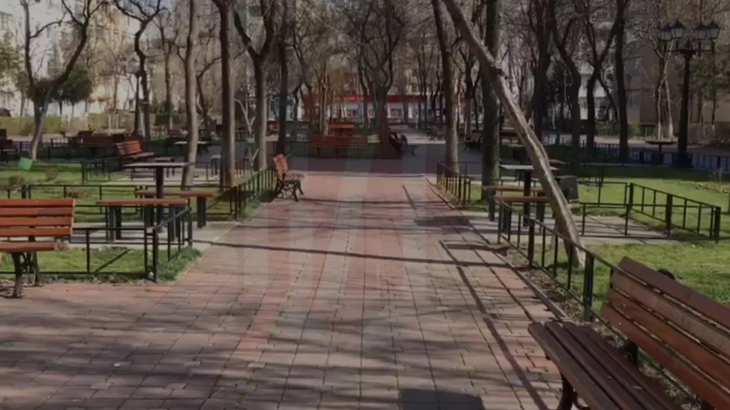 Imagini pline de speranţă Parcul Voievozilor din Alexandru este gol - VIDEO