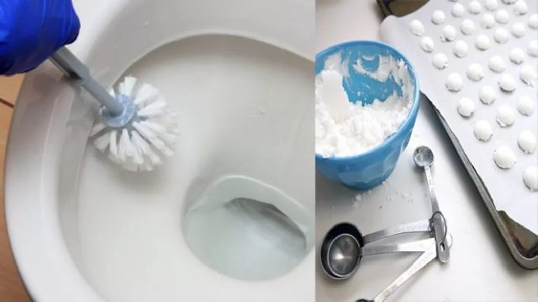 Soluţia care curăţă şi igienizează vasul de toaletă