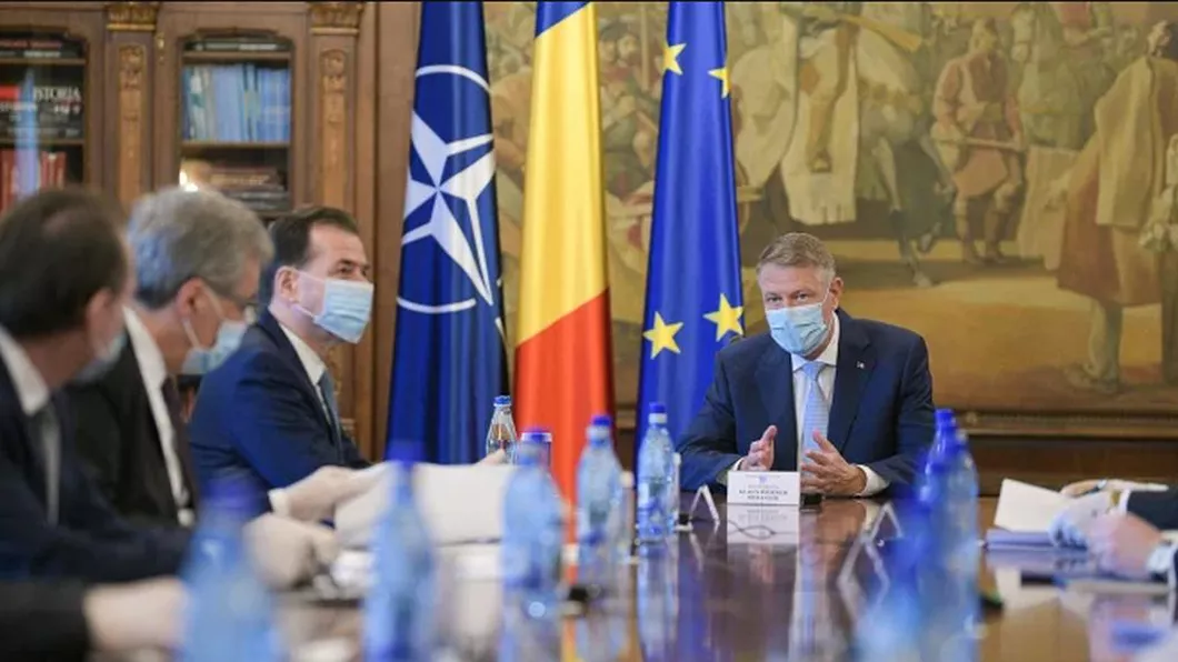 Klaus Iohannis după ședința de urgență convocată la Cotroceni Voi prelungi starea de urgență cu încă o lună - UPDATE  LIVE VIDEO