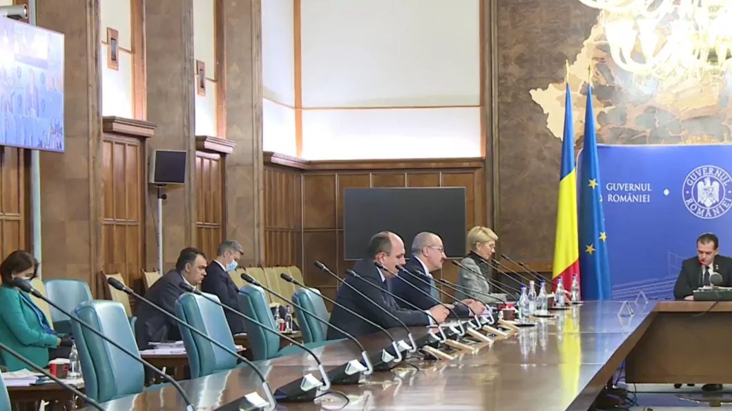 Ședința Guvernului României. Decizii în starea de urgență - LIVE VIDEO UPDATE