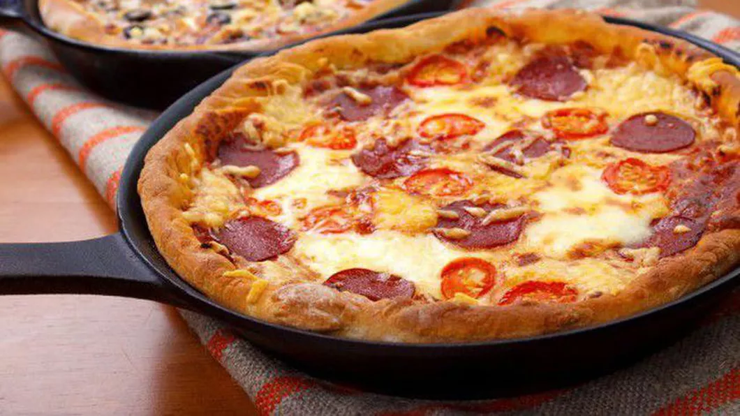 Pizza la tigaie - ingrediente necesare