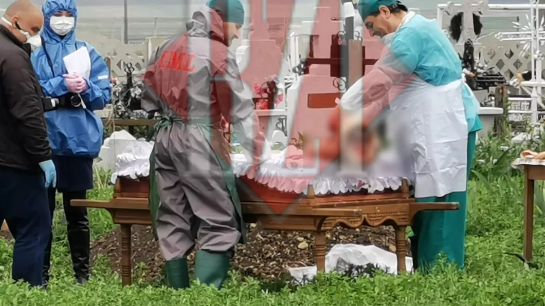 Exclusiv La Iaşi încep să se dezgroape morţii Caz fără precedent după mai multe decese suspecte - FOTO VIDEO