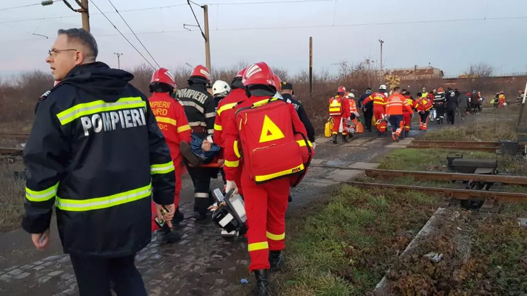 Accident grav în Prahova Maşină de Poliţie a fost lovită de tren