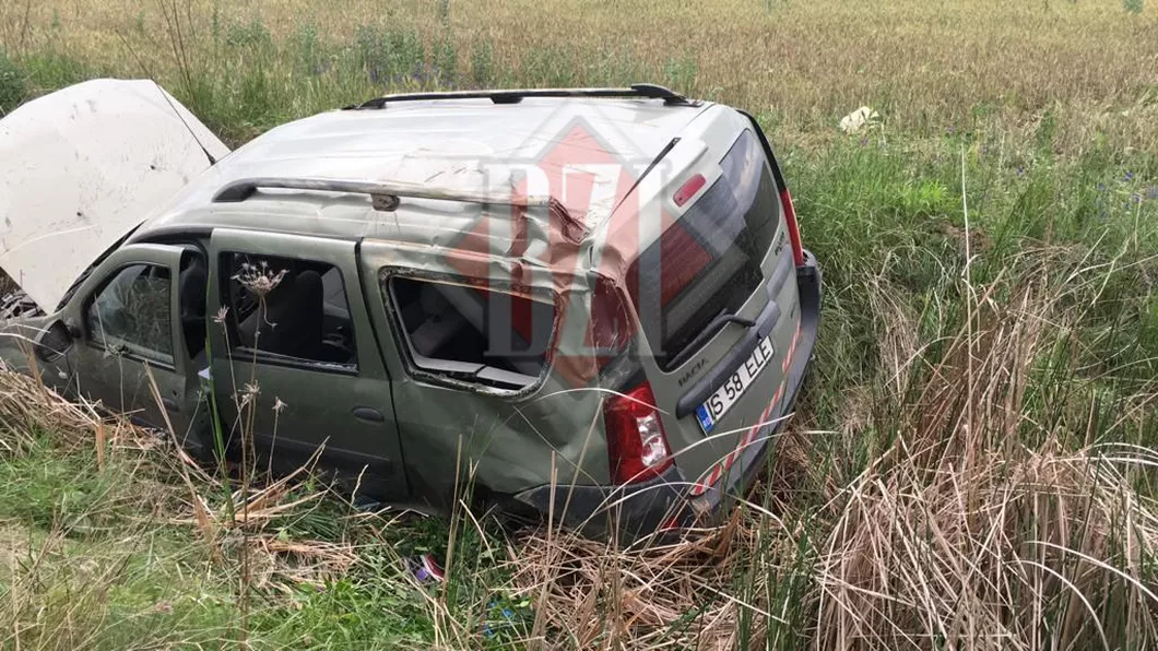 Accident rutier grav într-o localitate ieșeană Exclusiv - Galerie Foto Video