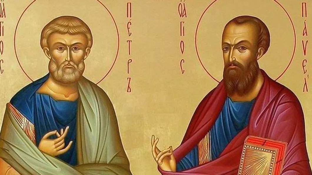 Traditii si obiceiuri de Sfintii Petru si Pavel. Ce se face astazi