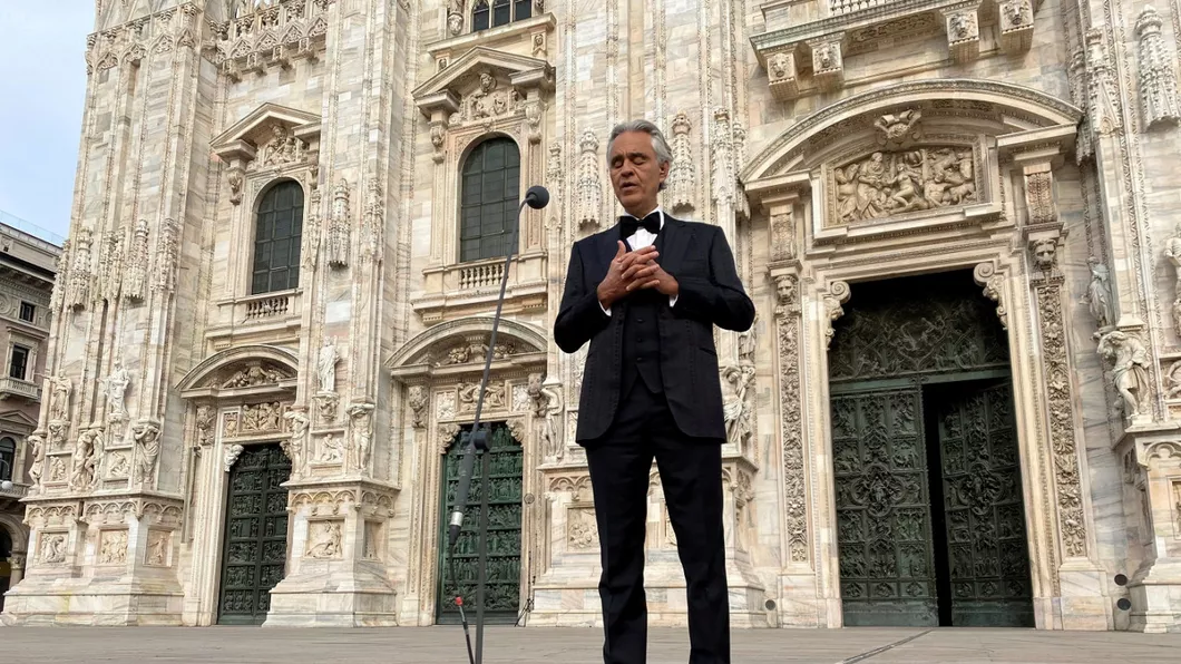 Covid-19 în Italia declarațiile lui Andrea Bocelli provoacă un imens scandal