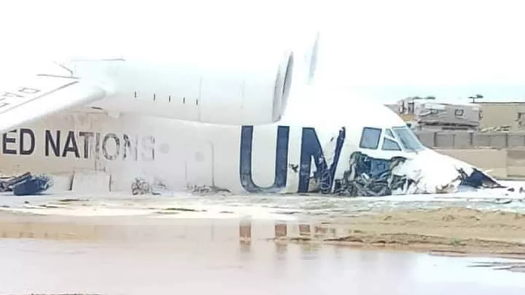 Un avion al Misiunii ONU în Mali a ieşit de pe pistă. Cel puțin șase persoane au fost rănite
