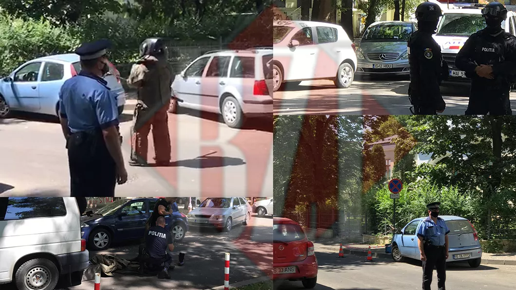 Colet suspect în parcul Gulliver din Iaşi Mobilizare de forțe a pirotehniștilor. A fost o alarmă falsă - FOTO VIDEO EXCLUSIV