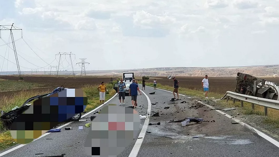 Accident rutier grav în judeţul Constanța. O persoană a decedat şi una a fost rănită - VIDEO