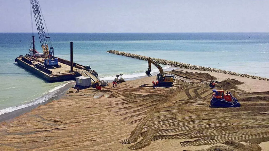 Plajele din Constanța au fost extinse. Câţi metri lăţime au acum