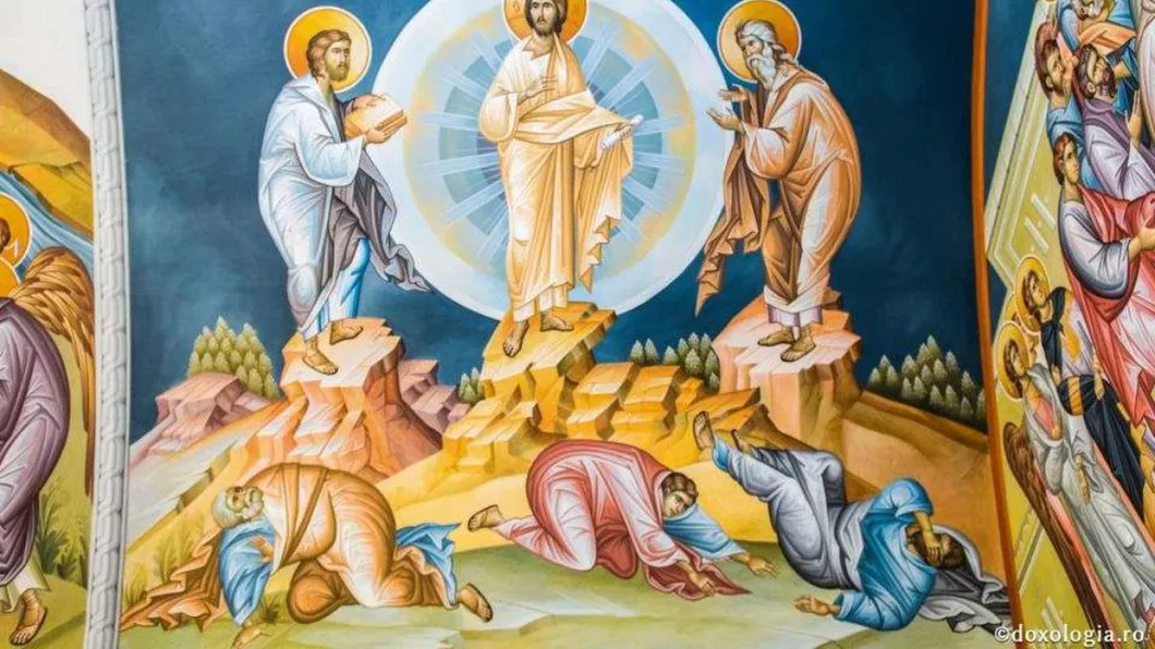 Schimbarea la Față a Mântuitorului Iisus Hristos. Sărbătoare mare în Biserica Ortodoxă și Biserica Catolică. Dezlegare la pește în calendarul creștin