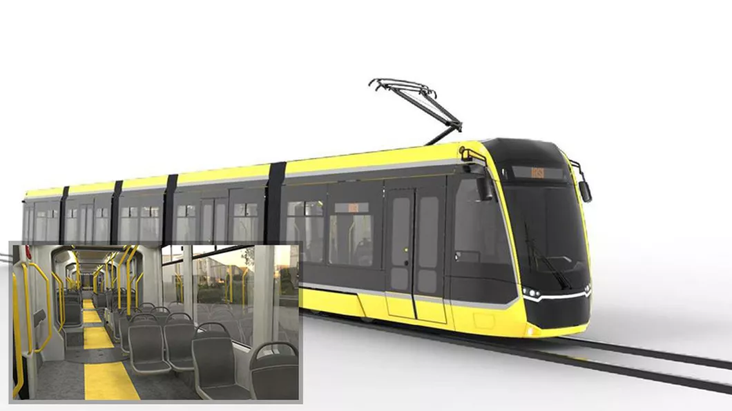 Turcii de la Bozankaya au finalizat proiectarea tramvaielor noi care vor fi aduse la Iași. Iată cum vor arăta acestea