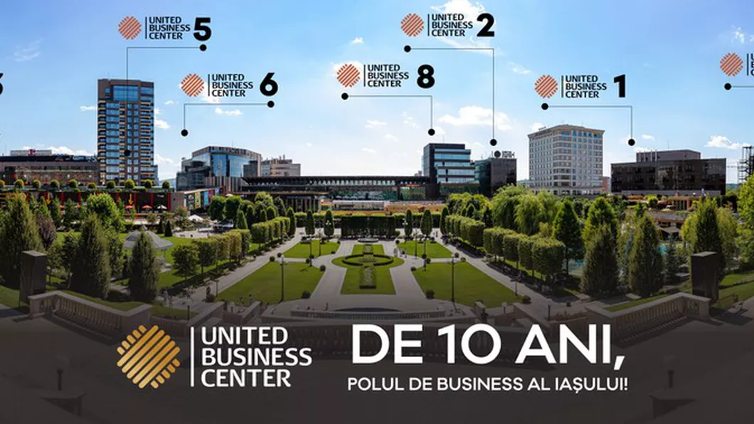 10 ani de United Business Center Iași  Polul de business dezvoltat de IULIUS accelerator de afaceri pentru regiunea Moldovei
