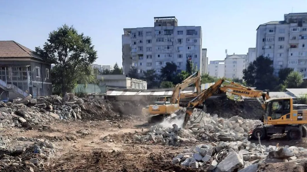 Șantierele din Iași sunt verificate de echipele Biroului Protecția Mediului. Demolările provoacă poluări masive în Iași