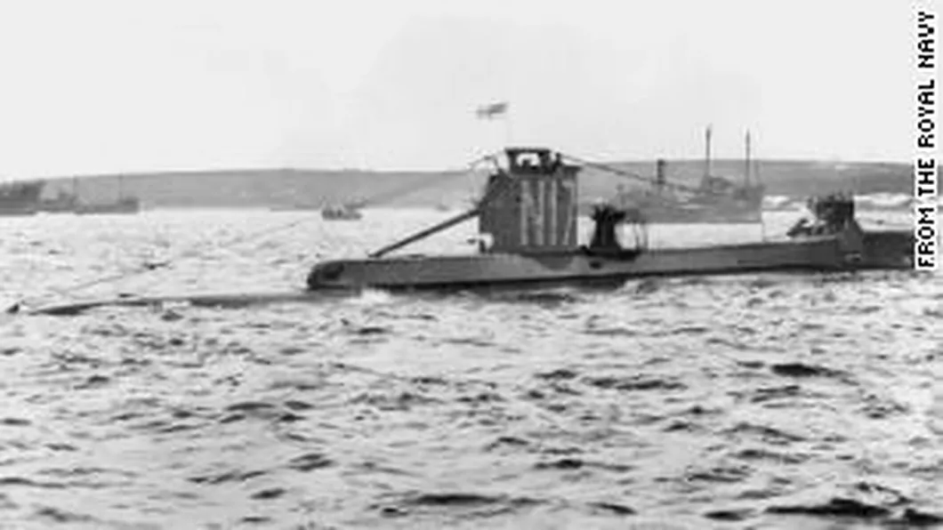 Navă de război germană pierdută descoperită pe fundul mării la 80 de ani de la scufundare