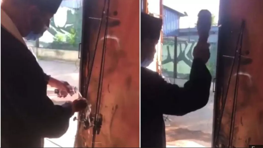Un preot a fost filmat în timp ce sfinţea undițele unui pescar Binecuvântează aceste undiţe - VIDEO