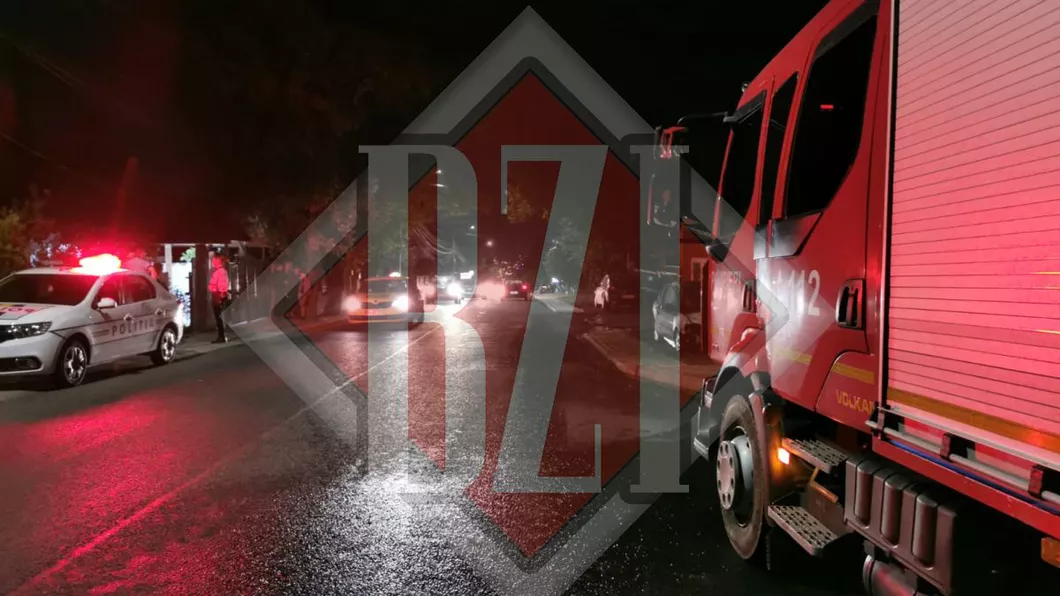 Un autoturism s-a aprins şi arde ca o torţă pe Şoseaua Iași- Voineşti Pompierii intervin în forţă - Exclusiv Video Galerie Foto