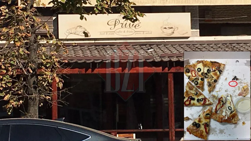 Pericol public la Restaurantul Prive din Iași Un client a cumpărat o pizza și a vomitat instantaneu. Reprezentanții localului s-au făcut că plouă