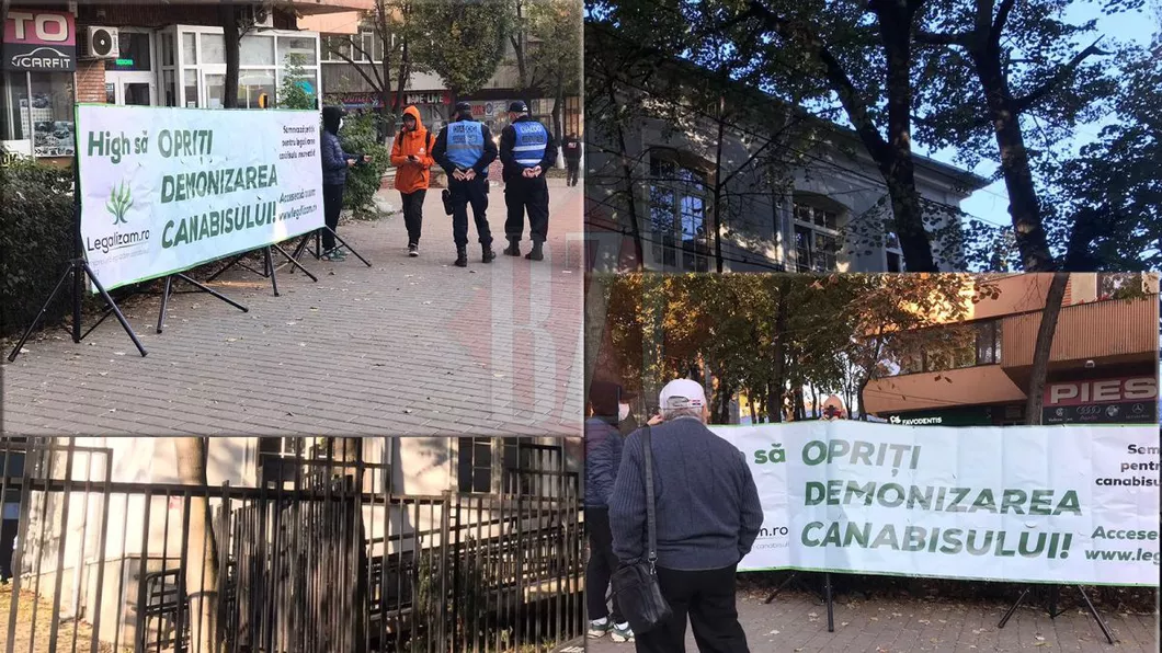 Demn de cascadorii râsului A protestat în fața DIICOT pentru legalizarea drogurilor dar a uitat de scheletele pe care le are în dulap Iată cine este unul dintre susținătorii înfocați ai stupefiantelor