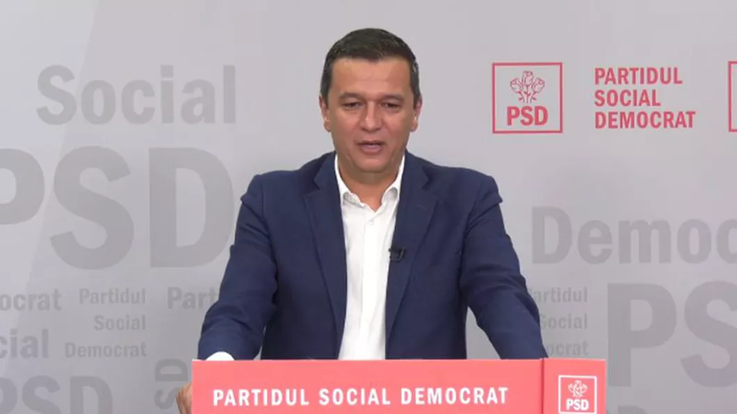 Remanierea Guvernului Cîțu nu va fi votată de Partidul Social Democrat - VIDEO