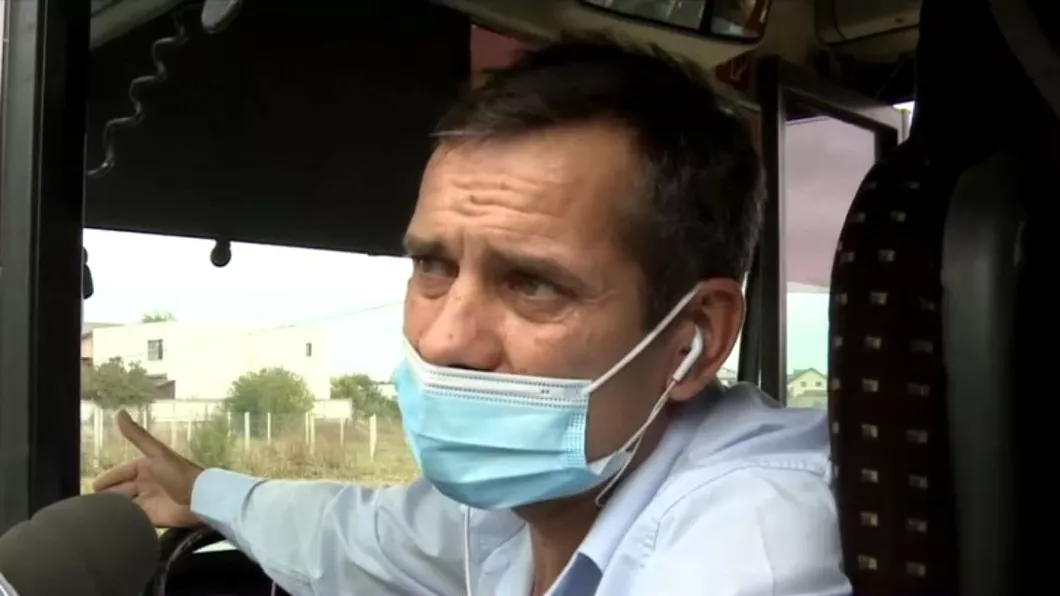 Şoferii de autobuz din comuna Berceni refuza să poarte masca de protecţie Noi am fost scutiţi de la primărie