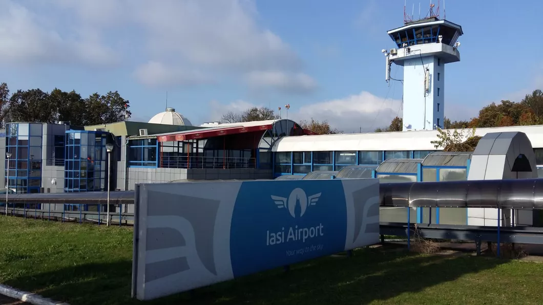 O nouă companie aeriană îşi deschide baza la Iaşi. Primul avion vine la Aeroportul Iaşi - FOTO VIDEO
