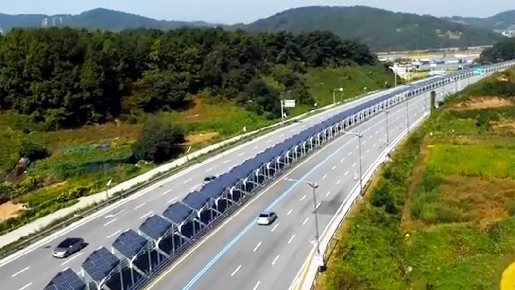 Coreea a construit o autostradă solară pentru biciclişti - GALERIE FOTO VIDEO