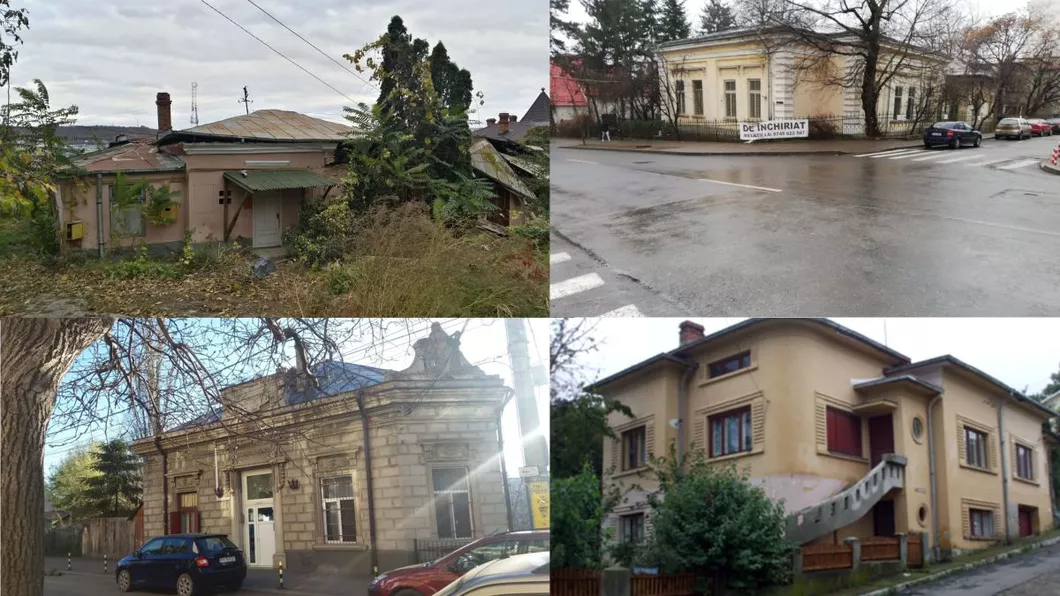 Aceste case de lux din orașul Iași aflate în centrul unor afaceri imobliare scandaloase au ajuns acum într-o stare groaznică - GALERIE FOTO