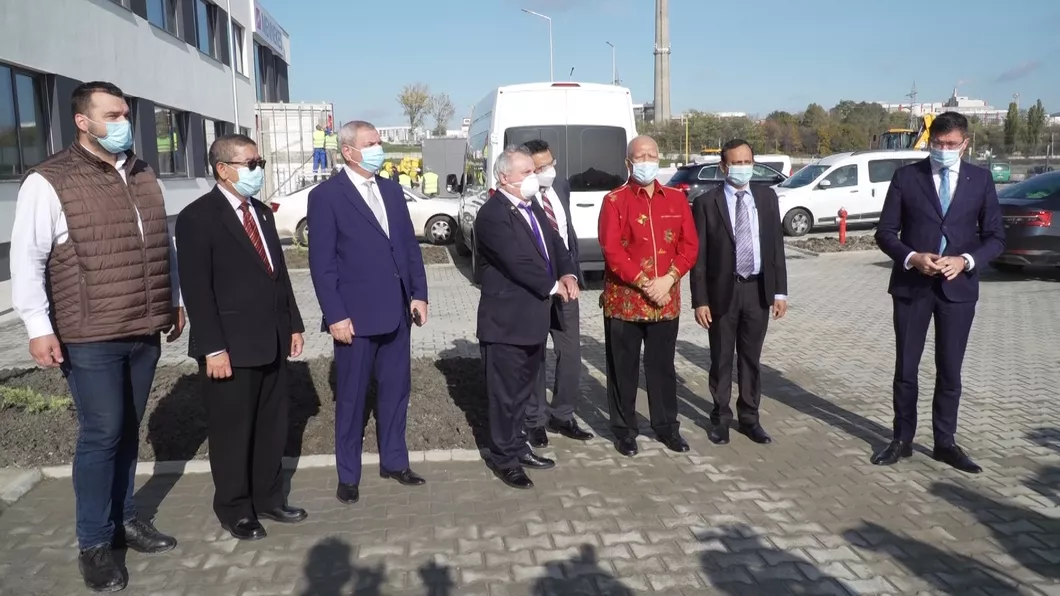 Patru ambasadori vor fi prezenţi alături de Costel Alexe și primarul comunei Miroslava în parcul industrial din localitate - FOTO VIDEO