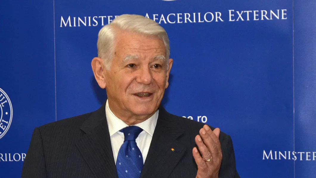Teodor Meleșcanu decizie neașteptată Nu mai candidează pentru un nou mandat de senator