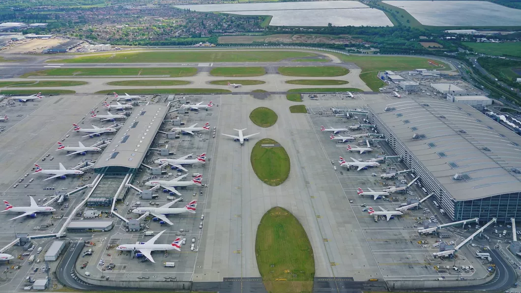 Care este cel mai aglomerat aeroport din Europa. Heathrow a pierdut pentru prima dată locul I