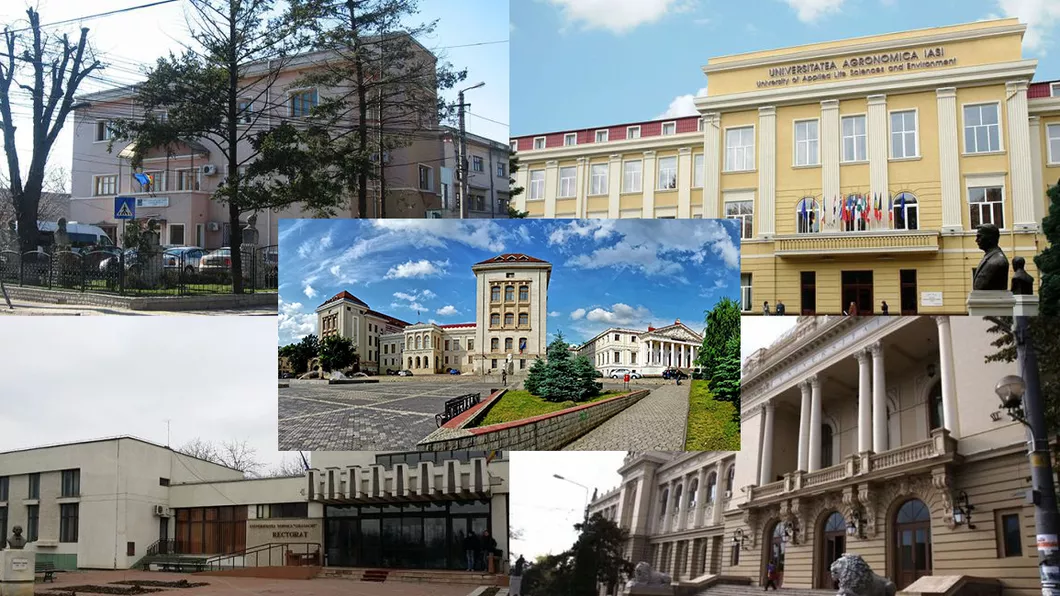 În cel mai nou top al celor mai bune universități din România instituțiile din Iași sunt printre cele mai bune la nivel de performanțe