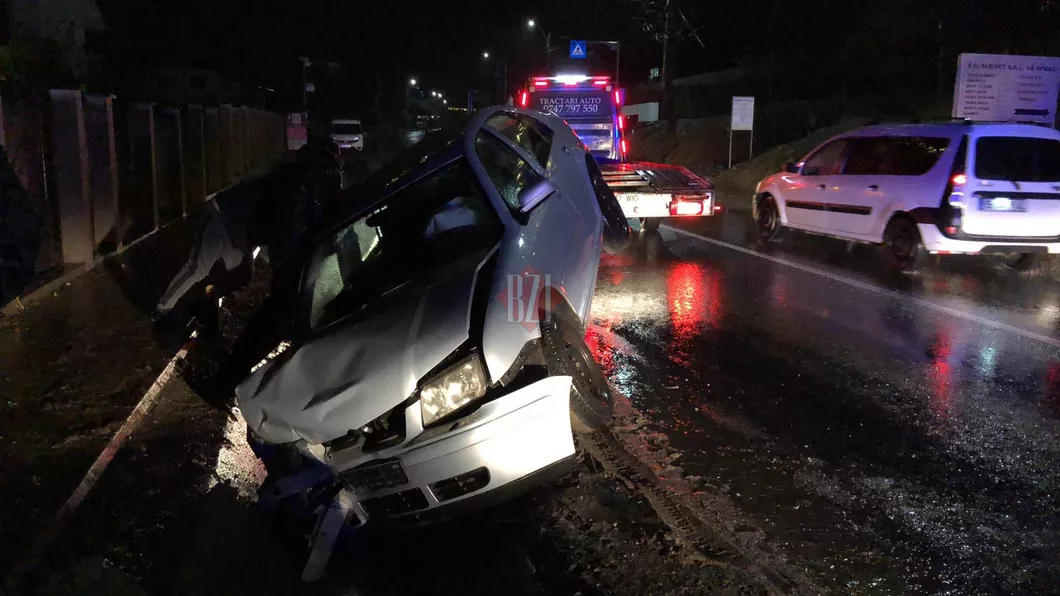 Accident rutier în Iași. În urma impactului a rezultat o victimă - EXCLUSIV  FOTO  VIDEO  UPDATE