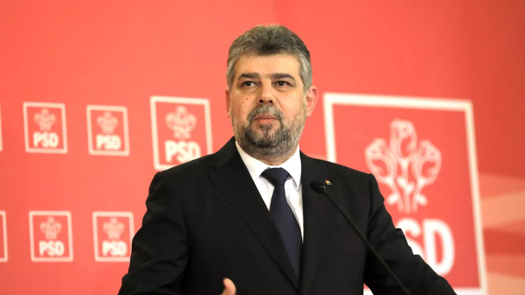 Marcel Ciolacu despre variantele de prim-ministru O variantă este prin rotaţie preşedinţii celor două partide