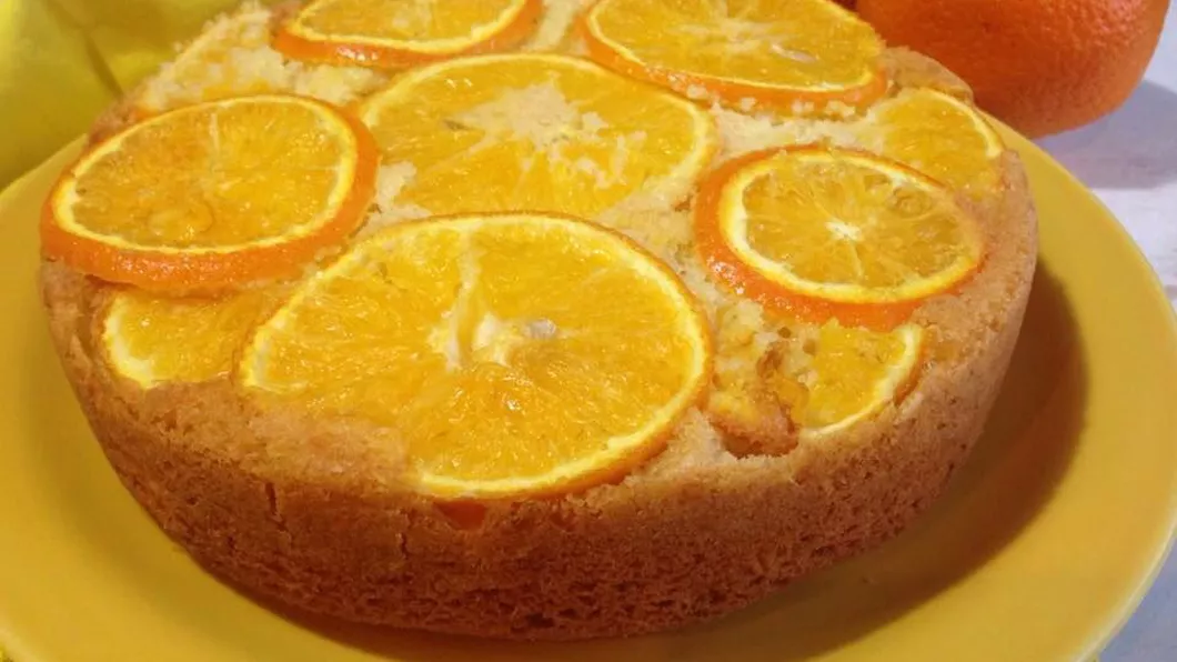 Prăjitură cu portocale
