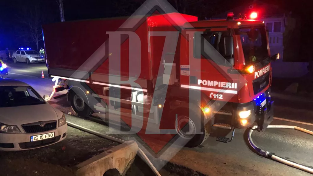 Incendiu la o casă din Iași. Fiul proprietarei a fugit imediat după ce a incendiat locuința - Exclusiv Galerie Foto Video