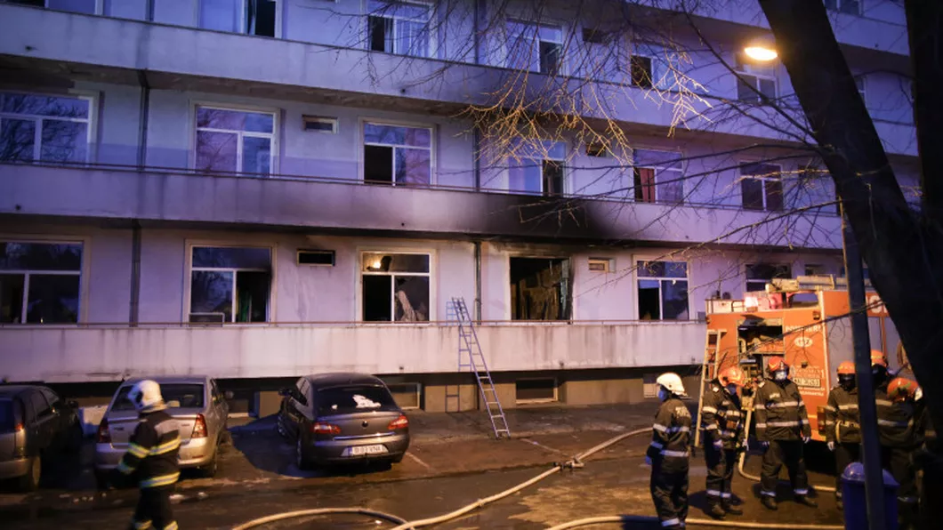 Încă un pacient a murit în urma incendiului de la Matei Balş. Bilanţul a ajuns la 11 decese