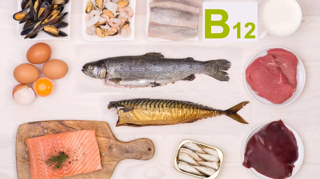 6 simptome ale deficitului de vitamina B12