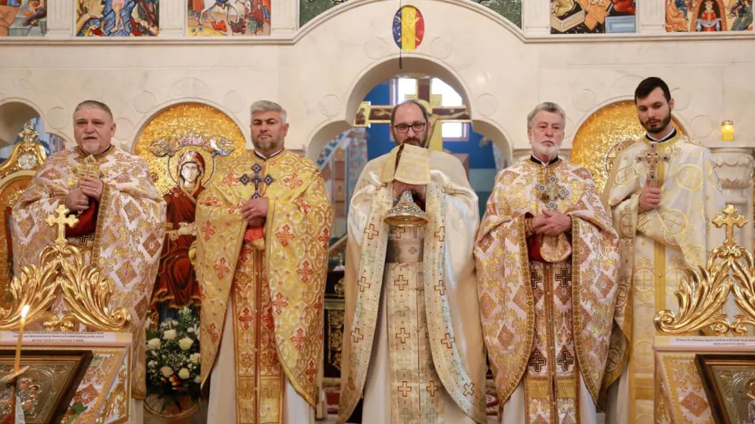 Părintele Constantin Necula după Sfânta Liturghie oficiată la Biserica Sf. Iulian din Tars Biserica este parte integrantă a efortului bucuriei în știință și în cunoaștere