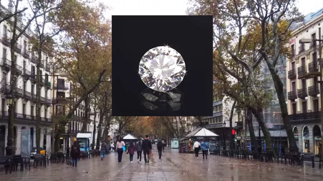 O bandă de români au furat un diamant în valoare de 15 milioane euro în Barcelona. Este considerat jaful secolului