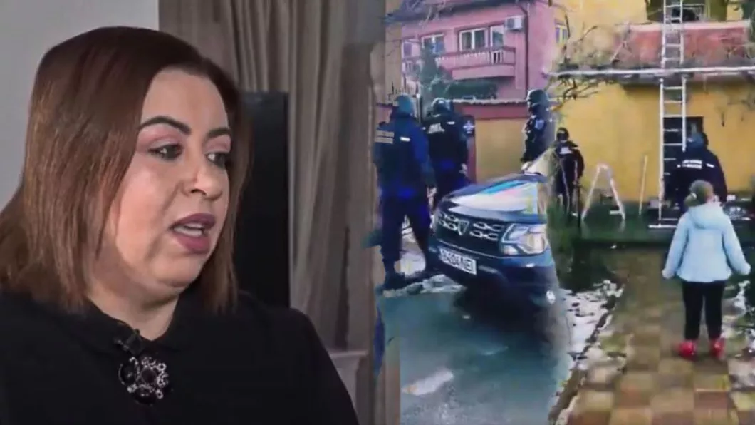 Oana Roman şi-a angajat firmă de pază. Zeci de agenţi înarmaţi au intrat în curtea ei
