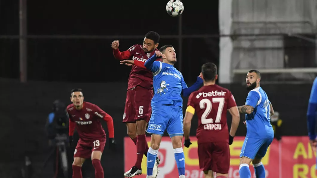 Poli Iași a pierdut meciul cu echipa CFR Cluj cu scorul de 0-4