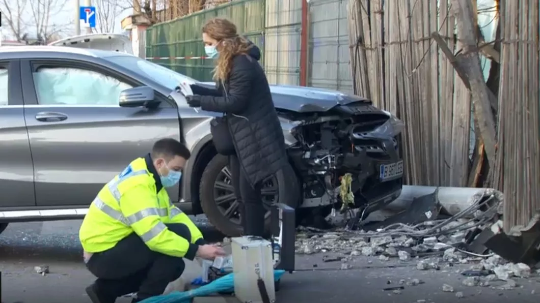 Șoferița care a omorât cu mașina două fete în București a fost reținută