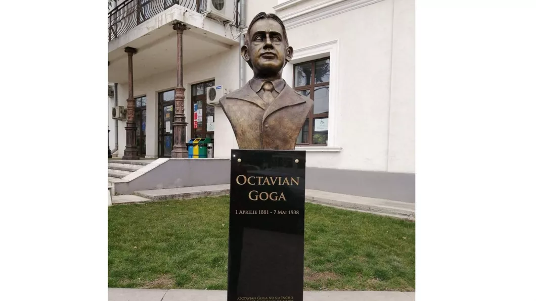 140 de ani de la nașterea lui Octavian Goga. Bustul poetului va fi dezvelit mâine la Iaşi