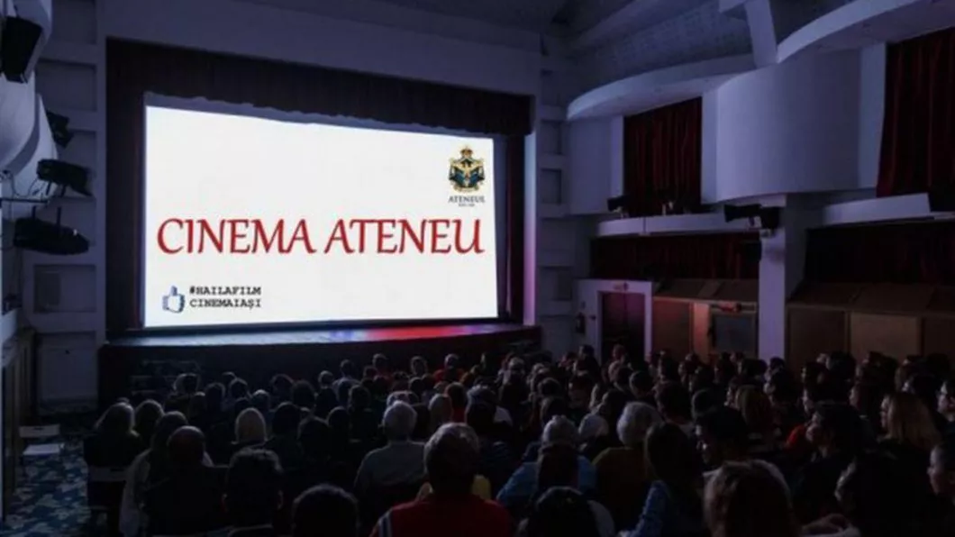 Filmele de la Cinema Ateneu Iași vor rula după un nou program. Totul după impunerea noilor restricții