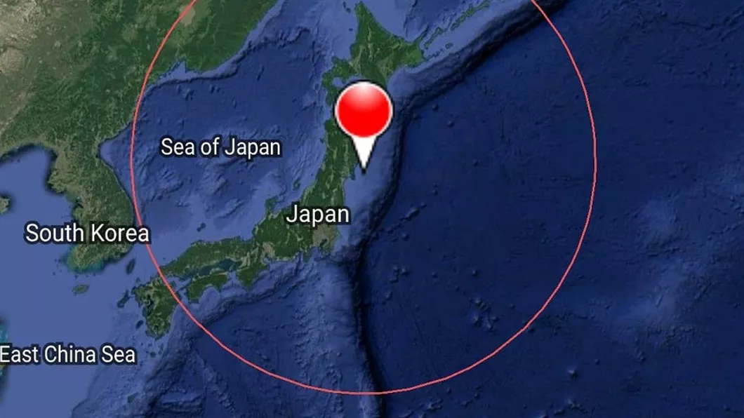 Alertă de tsunami în Japonia. Un cutremur de 72 grade pe scara Richter a zdruncinat nord-estul insulei - VIDEO