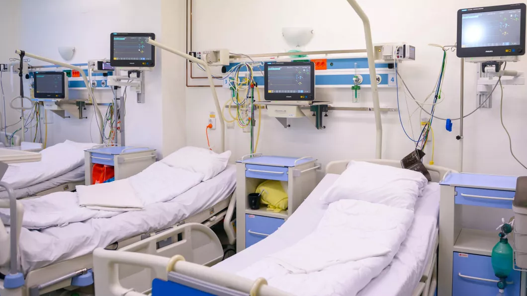 53 de paturi libere de Anestezie și Terapie Intensivă la nivel național dintre care două în județul Iași