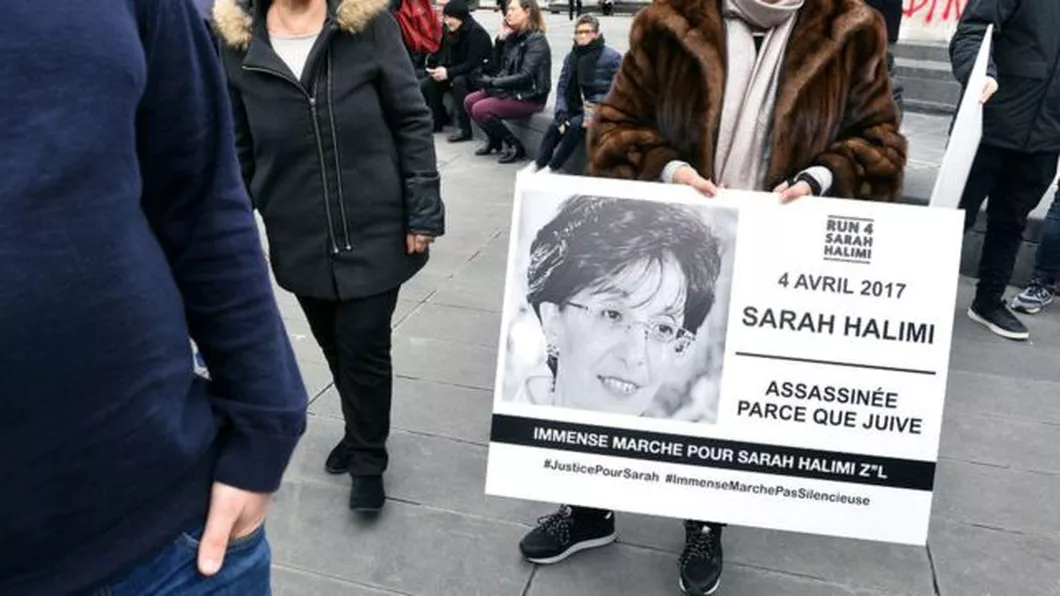 Proteste de amploare în Franța și Israel. Manifestanții își exprimă revolta cu privire la nejudecarea asasinului sexagenarei Sarah Halimi